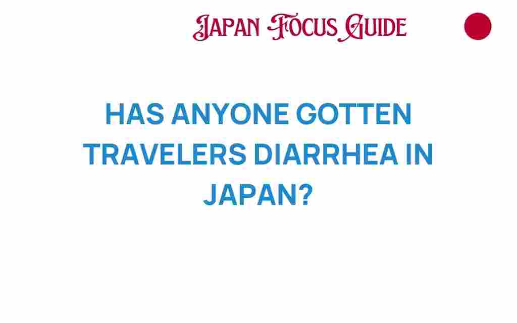 travelers-diarrhea-japan