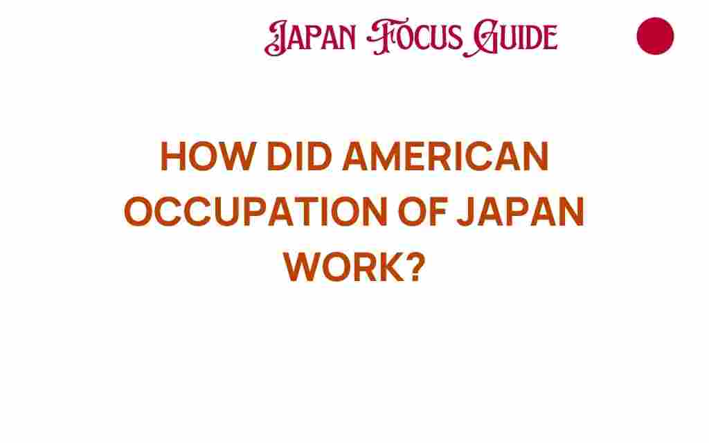 american-occupation-of-japan