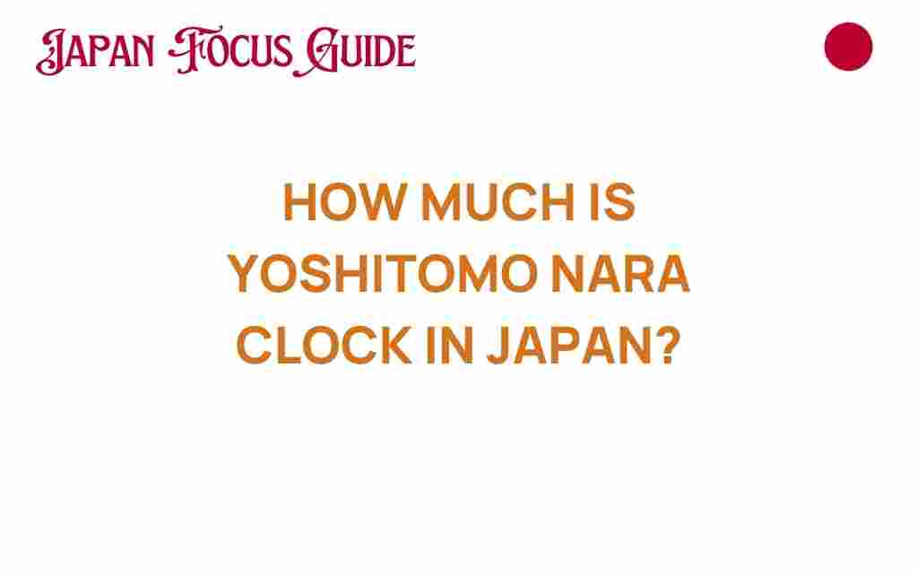 yoshitomo-nara-clock-prices-japan