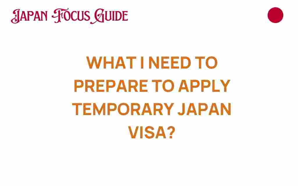 temporary-japan-visa-preparation