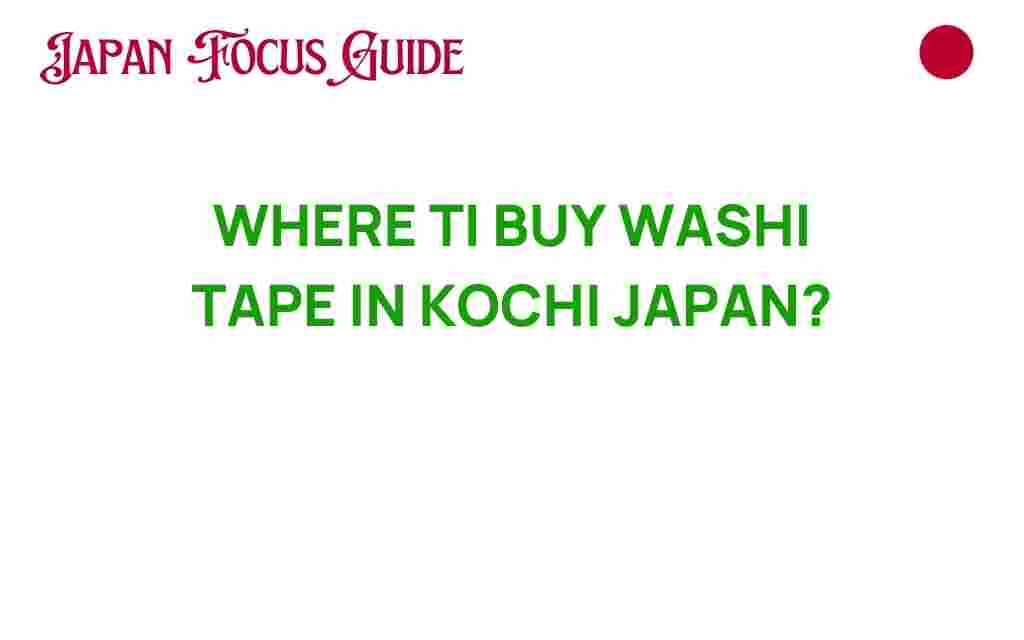 buy-washi-tape-kochi-japan