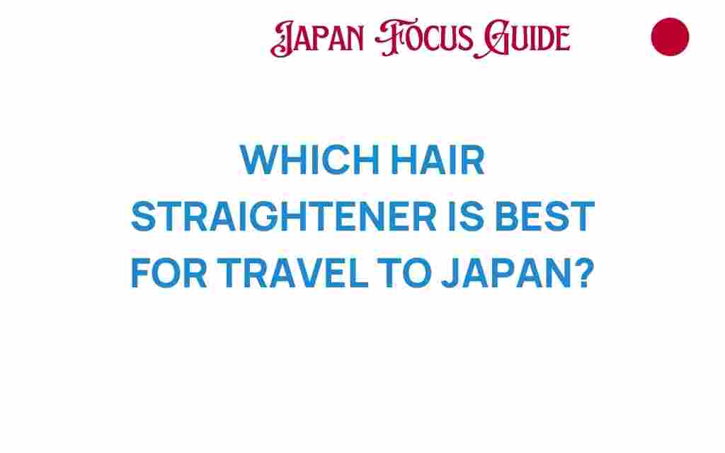 best-hair-straightener-travel-japan