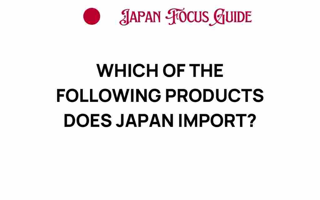 what-products-does-japan-import