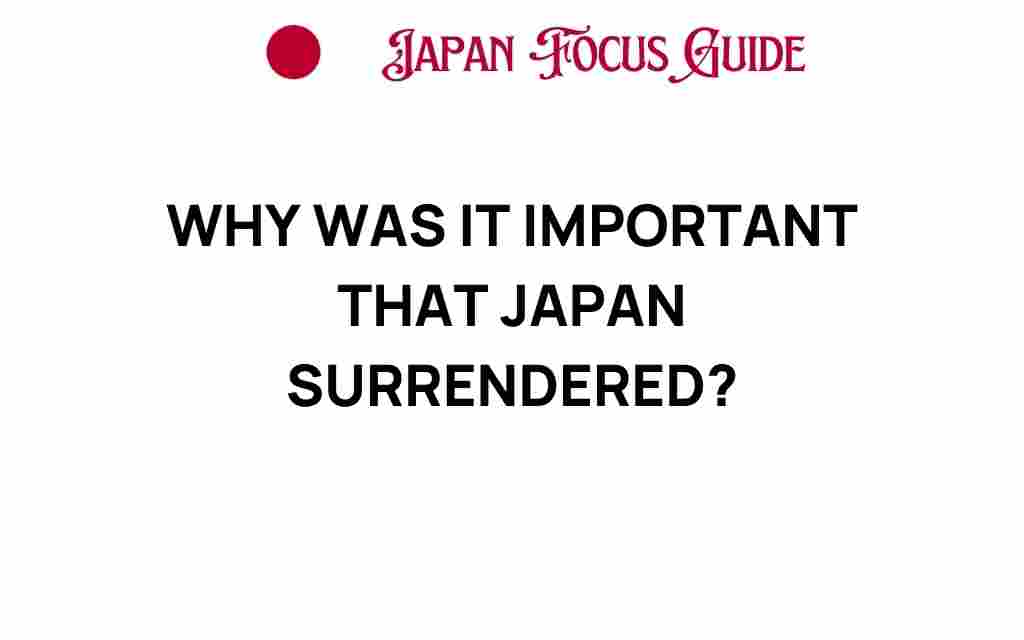 japan-surrender-importance