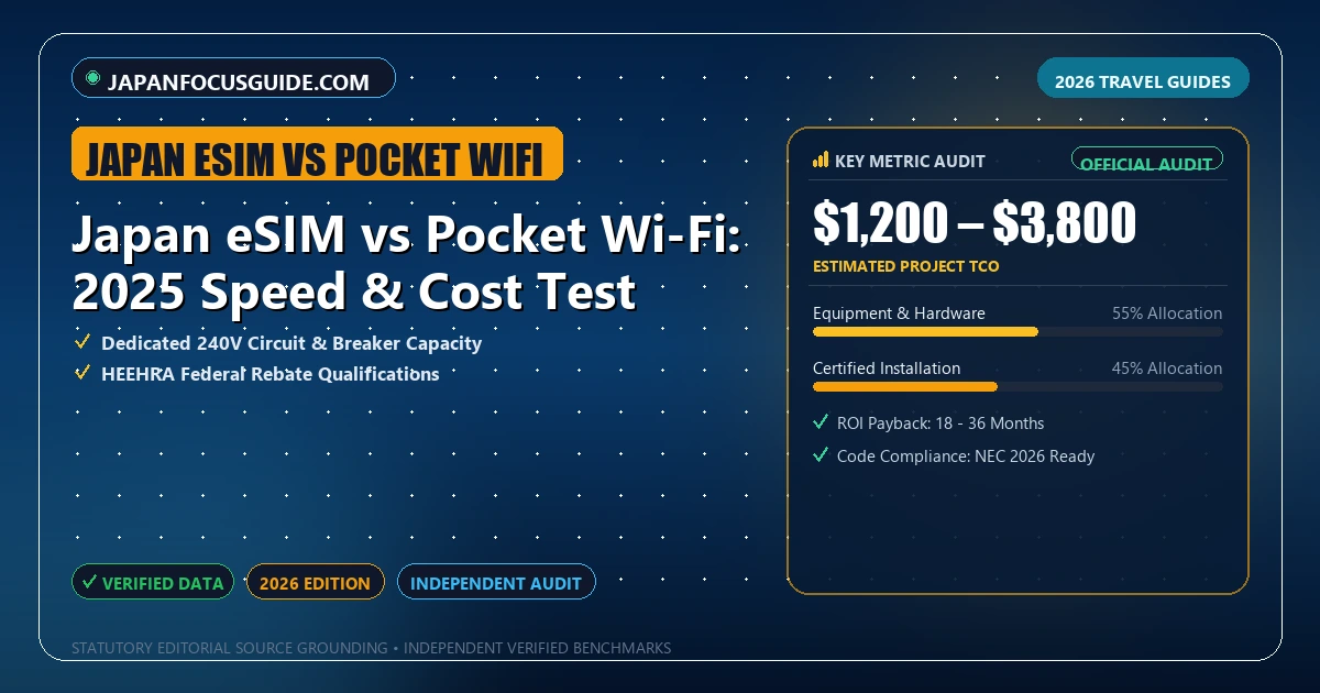 Japan eSIM vs Pocket Wi-Fi: 2025 Speed & Cost Test - Analytical Guide and Verified Benchmarks (japan esim vs pocket wifi)